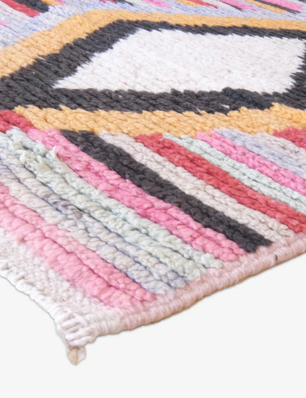 Moroccan Carpet Runner Rug 11.5 x 2.3 ft / 350 x 71 cm