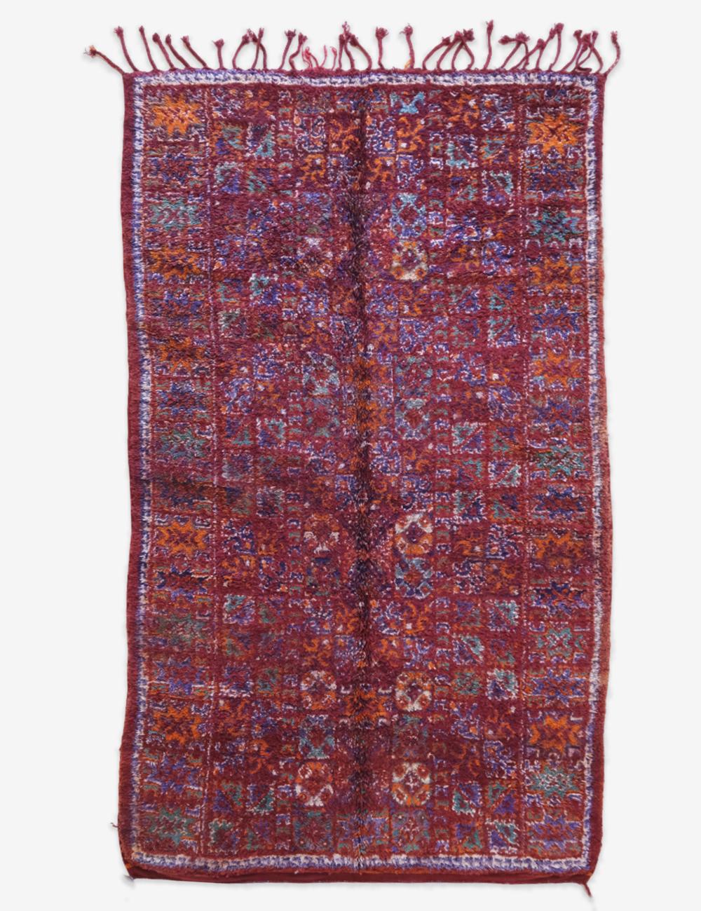 Moroccan Collectible Wool Rug 11.7 x 6.4 ft / 356 x 197 cm