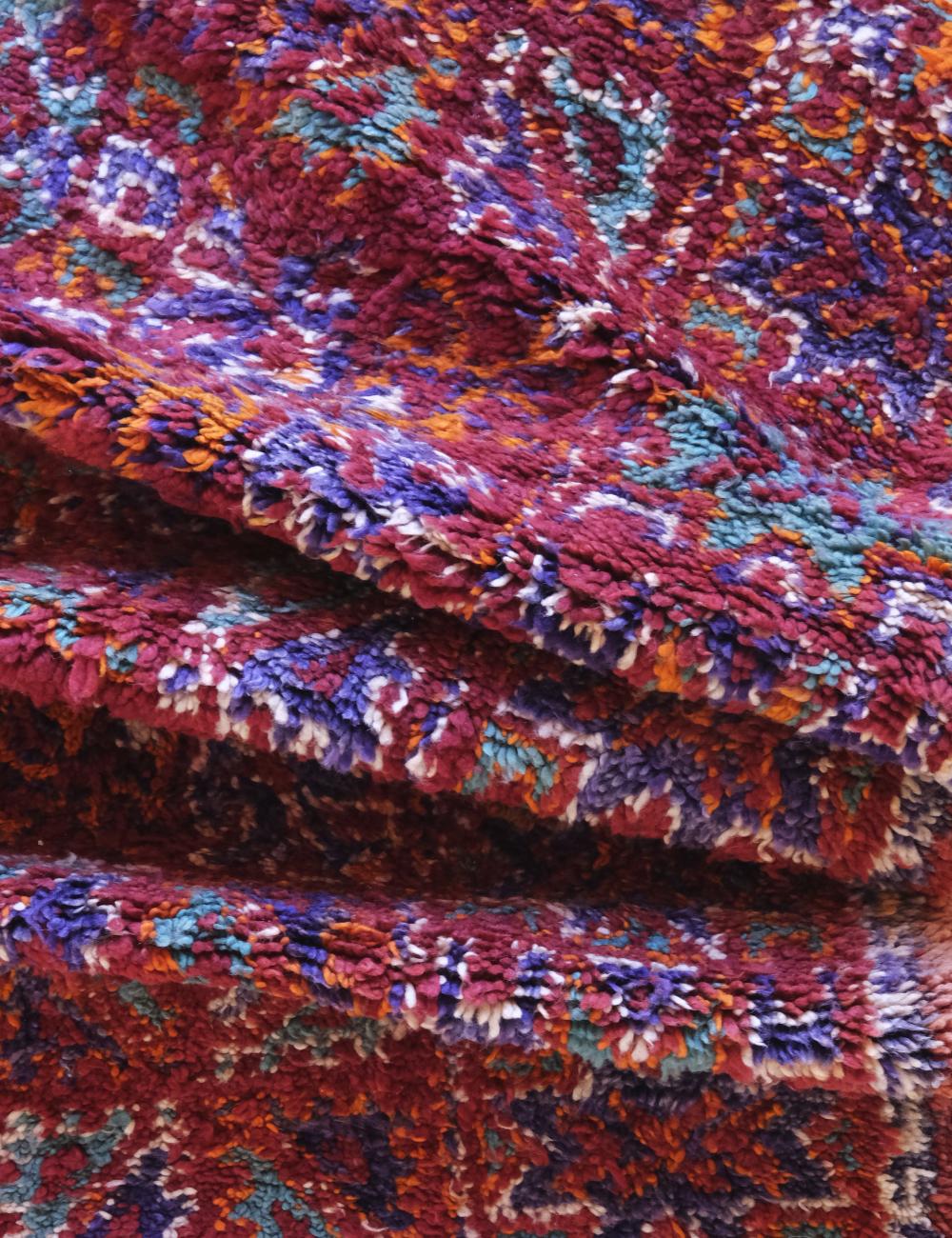 Moroccan Collectible Wool Rug 11.7 x 6.4 ft / 356 x 197 cm