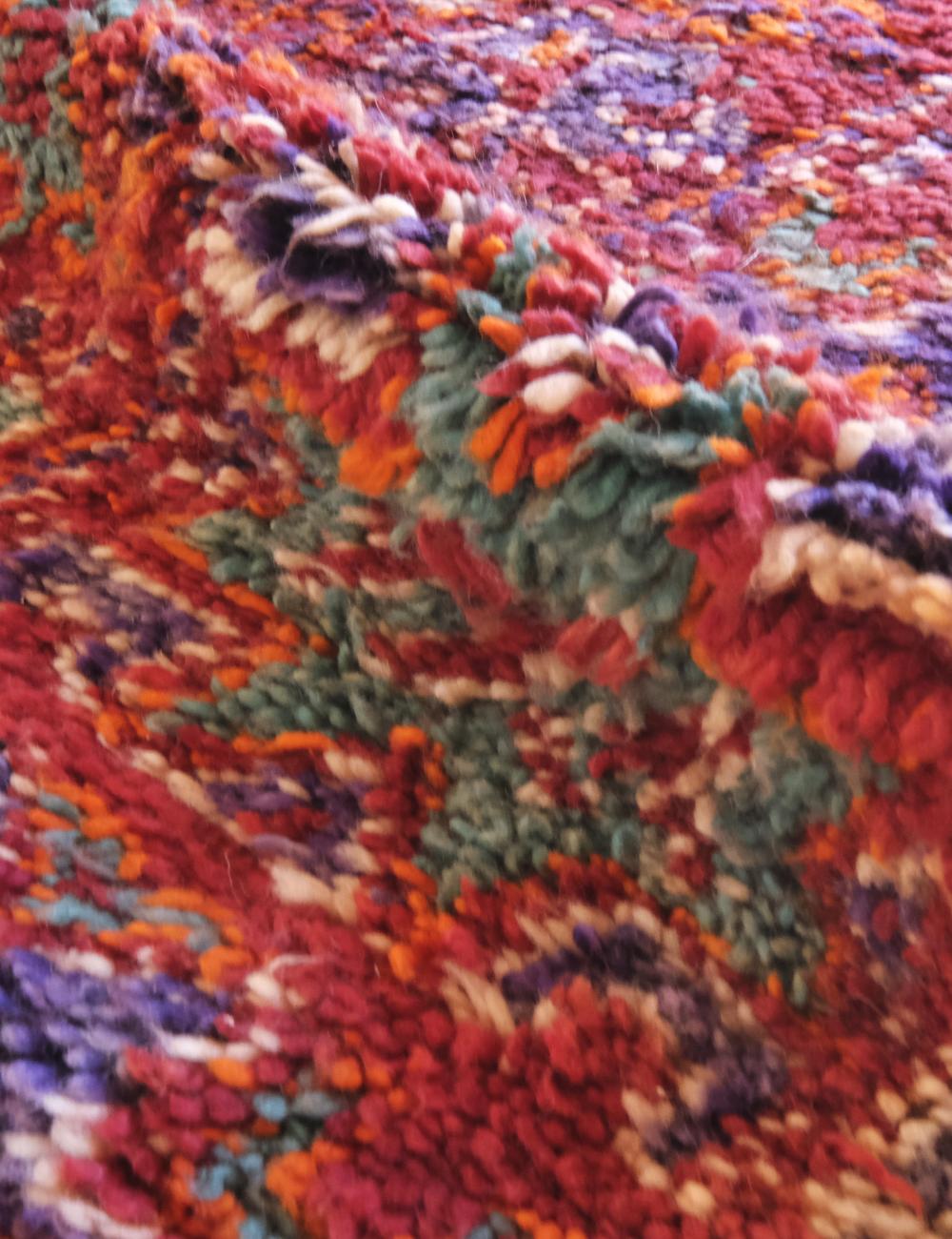 Moroccan Collectible Wool Rug 11.7 x 6.4 ft / 356 x 197 cm