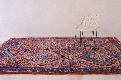 Moroccan Collectible Beni M'Guild Rug 11.9 x 5.9 ft / 364 x 180 cm - Surcoma