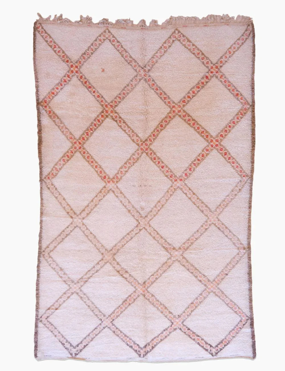 Collector Beni Ourain Rug 10.4 x 6.5 ft / 318 x 200 cm - Surcoma