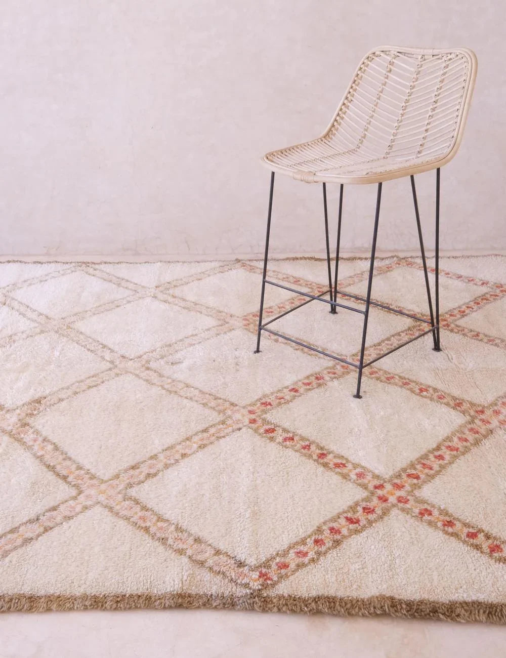 Collector Beni Ourain Rug 10.4 x 6.5 ft / 318 x 200 cm - Surcoma