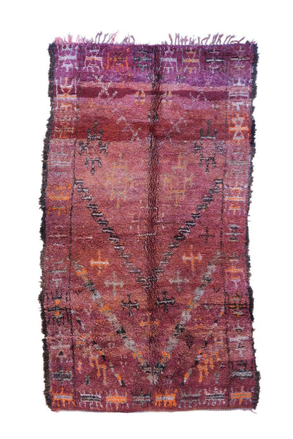 Moroccan Collector Rug 10.8 x 6.2 ft / 328 x 190 cm - Surcoma