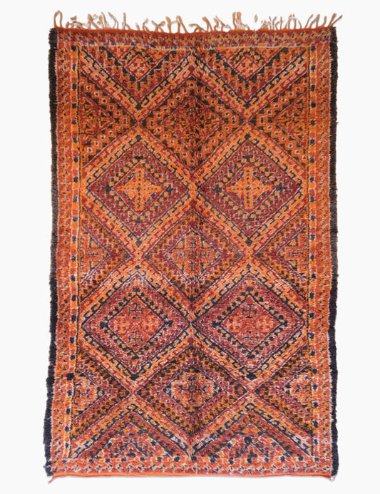 Beni Mguild Rug 12.3 x 7.1 ft / 375 x 218 cm