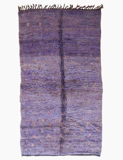 Moroccan Rug Lavender 9.2 x 4.9 ft / 280 x 152 cm - Surcoma