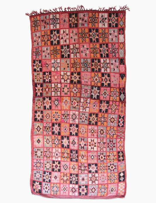 Vintage Tribal Rug 12.5 x 5.8 ft / 380 x 179 cm - Surcoma