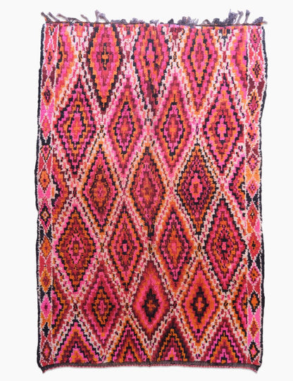 Vibrant Collectible Tribal Rug 10.6 x 6.8 ft / 324 x 210 cm - Surcoma
