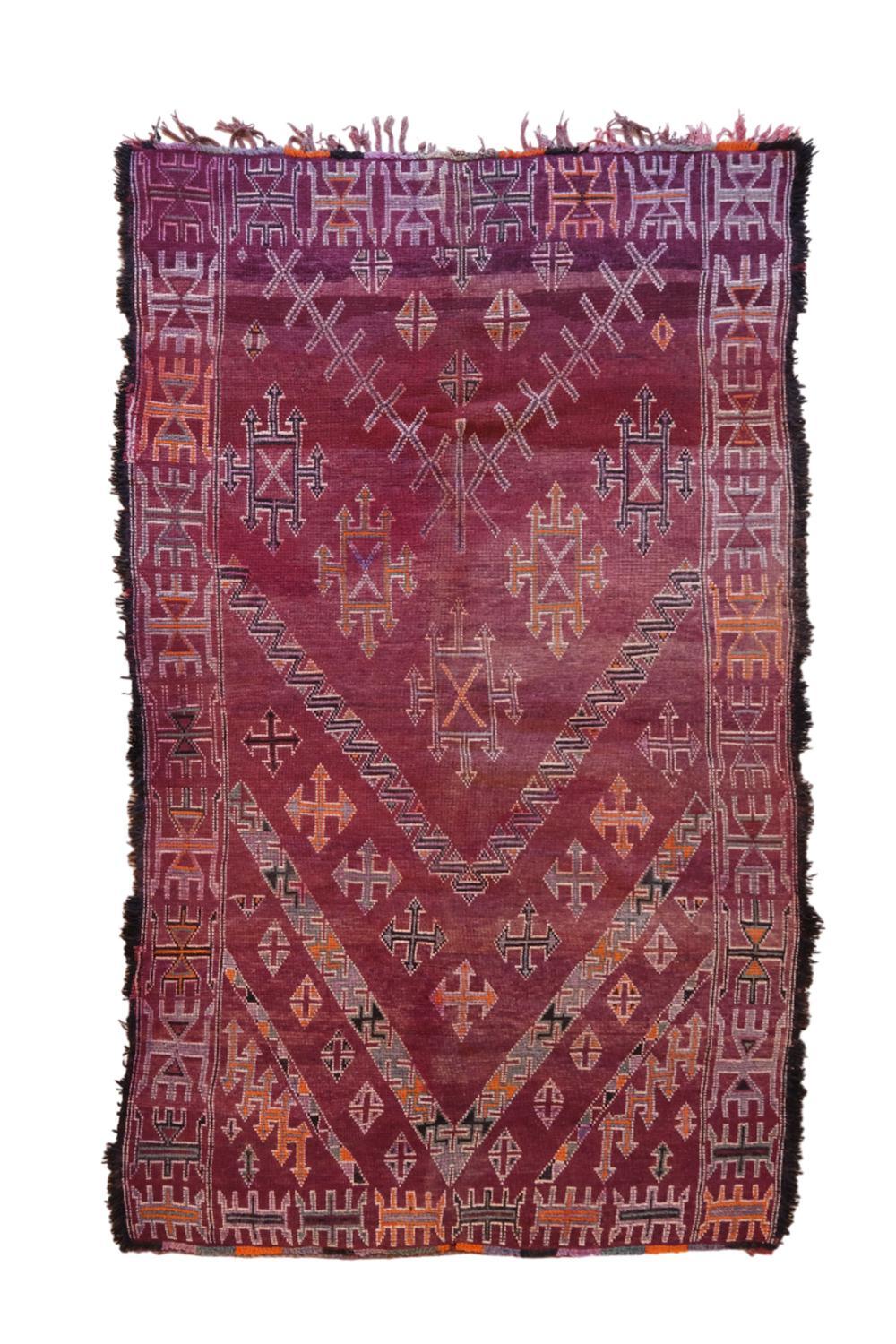 Moroccan Collector Rug 10.8 x 6.2 ft / 328 x 190 cm - Surcoma