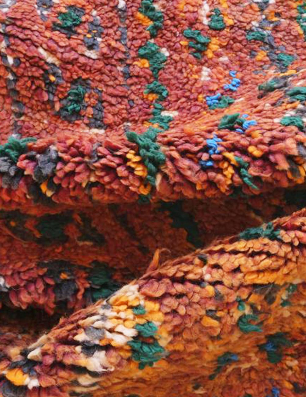 Moroccan Beni MGuild Wool Rug 10.4 x 6.6 ft / 318 x 203 cm