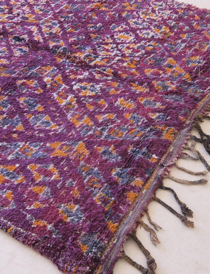 Vintage Moroccan Rug 11.5 x 6.1 ft / 350 x 187 cm - Surcoma
