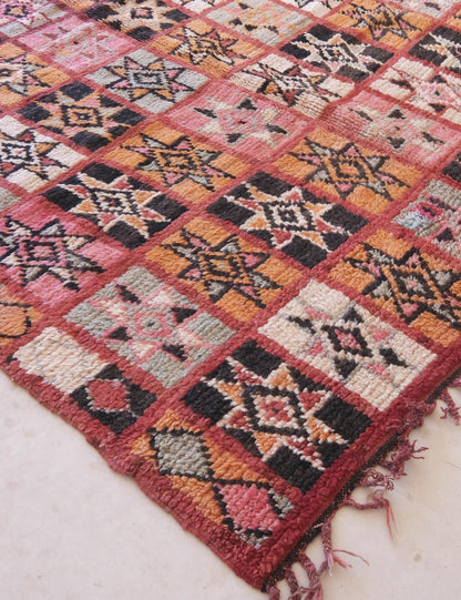Vintage Tribal Rug 12.5 x 5.8 ft / 380 x 179 cm - Surcoma