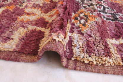 Moroccan Boujaad Wool Rug 10.5 x 5.8 ft / 321 x 177 cm - Surcoma