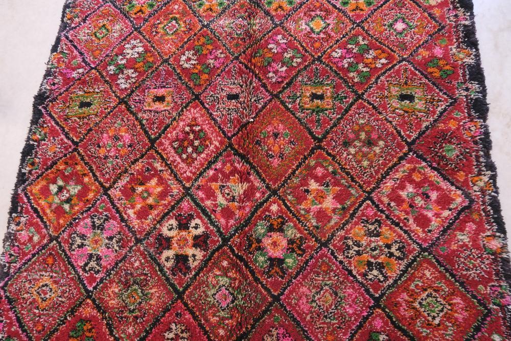 Moroccan Handknotted Rug 13.8 x 6 ft / 422 x 185 cm