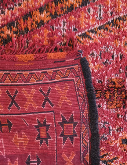 Authentic Moroccan Collectible Rug 11.1 x 7 ft / 337 x 214 cm - Surcoma