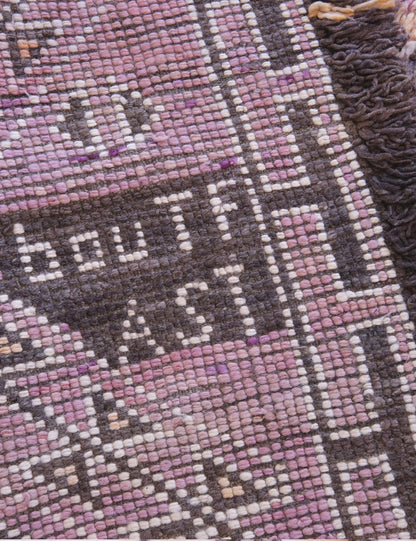 Purple Moroccan Lavender Rug 11.5 x 5.5 ft / 350 x 170 cm - Surcoma