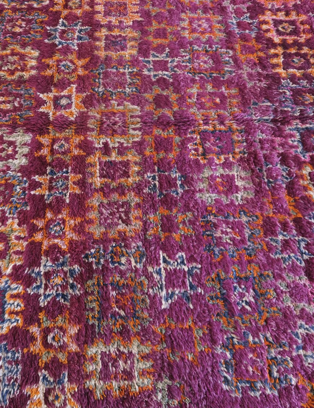 Moroccan Handwoven Collector Rug 10.2 x 5.8 ft / 310 x 177 cm