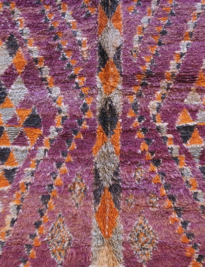 Moroccan Handmade Rug 11.9 x 7.1 ft / 364 x 217 cm - Surcoma
