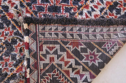 Moroccan Collector Wool Rug 13.5 x 6.2 ft / 410 x 191 cm - Surcoma