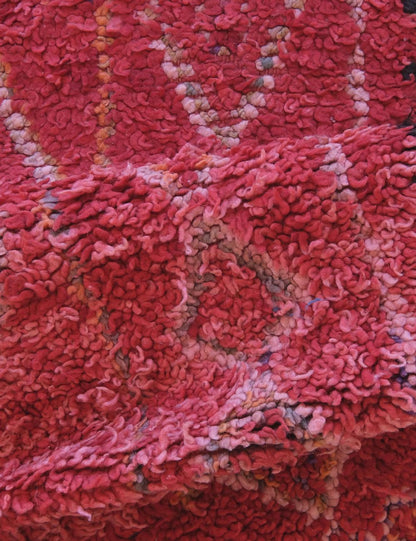 Tribal Red Moroccan Rug 10 x 6.4 ft / 306 x 195 cm - Surcoma