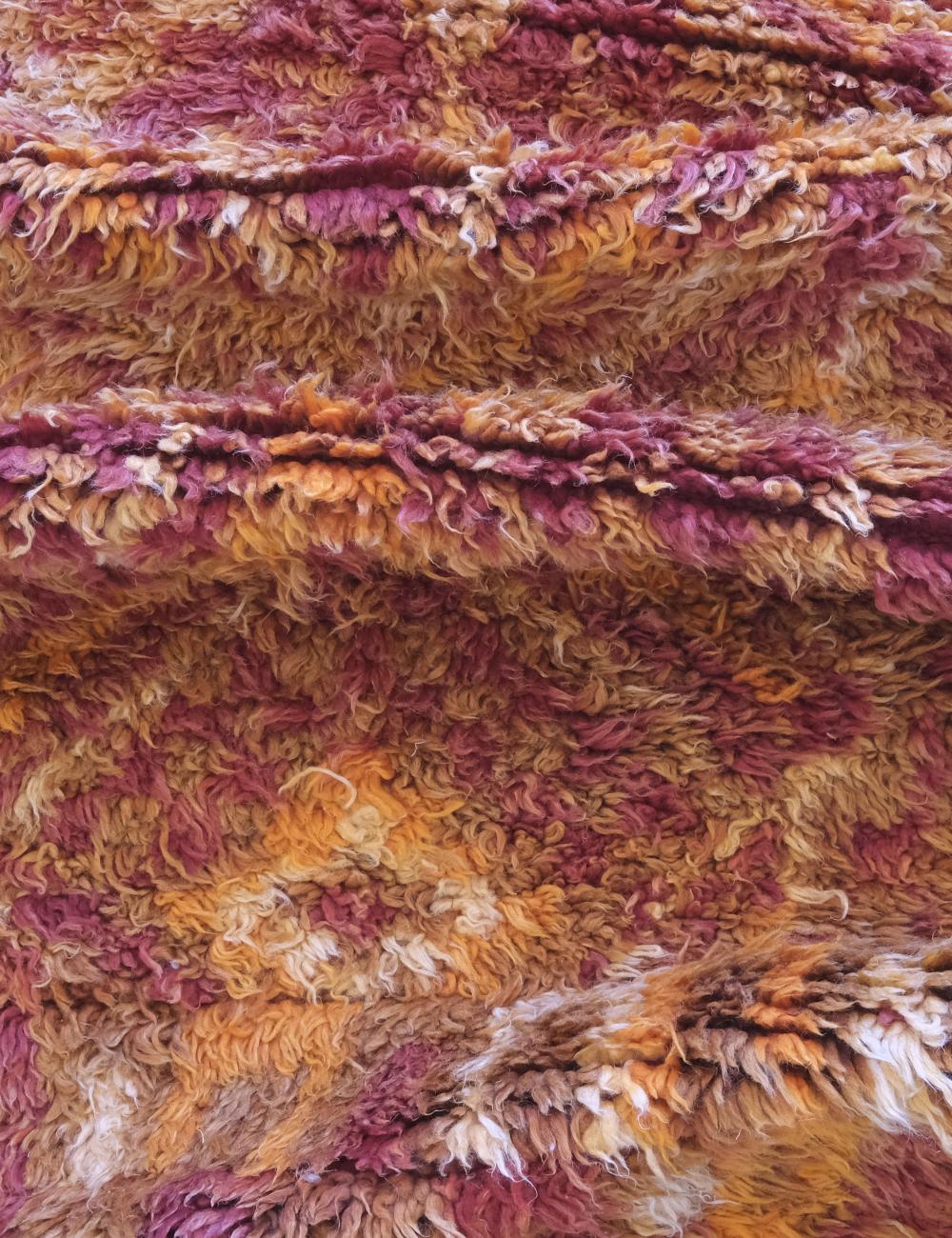 Moroccan Burnt Orange Rug 12.4 x 5.8 ft / 377 x 178 cm