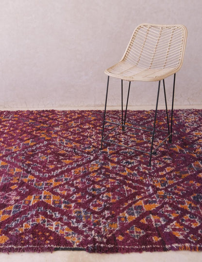 Vintage Moroccan Rug 11.5 x 6.1 ft / 350 x 187 cm - Surcoma