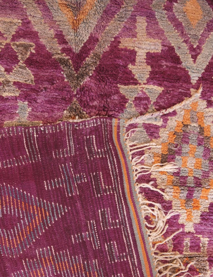 Moroccan Tribal Area Rug 14.1 x 6.2 ft / 431 x 190 cm - Surcoma