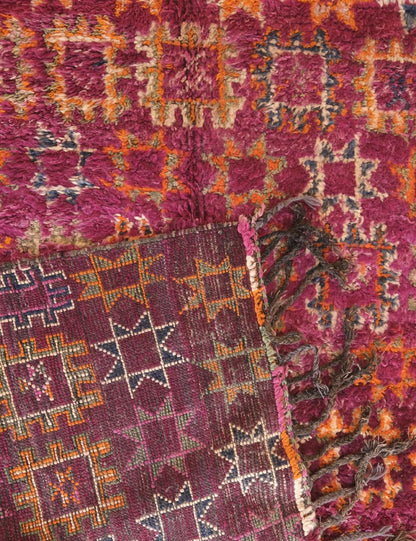Moroccan Handwoven Collector Rug 10.2 x 5.8 ft / 310 x 177 cm - Surcoma