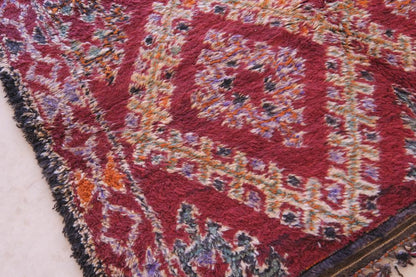 Moroccan Collector Red Rug 10.4 x 6.6 ft / 317 x 202 cm - Surcoma
