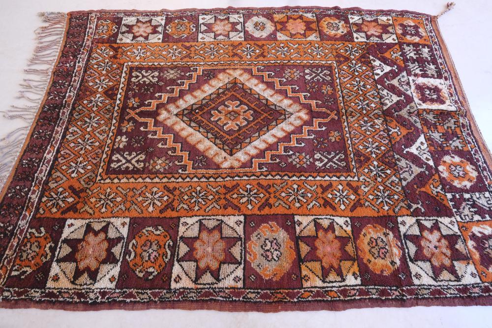 Moroccan Arabia Wool Rug 9.3 x 6.8 ft / 283 x 210 cm