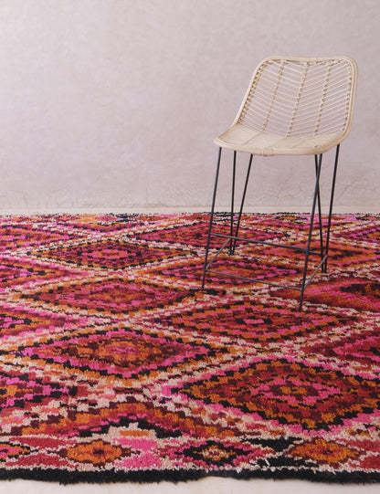 Vibrant Collectible Tribal Rug 10.6 x 6.8 ft / 324 x 210 cm - Surcoma