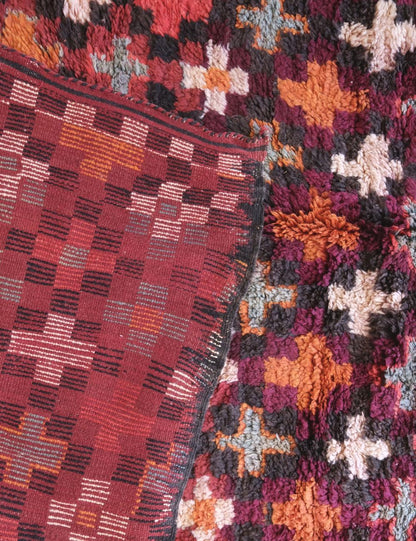 Colorful Moroccan Collectible Rug 15 x 6.1 ft / 457 x 187 cm - Surcoma