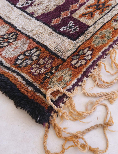 Moroccan Rare Vintage Collectible Rug 12.1 x 8.6 ft / 368 x 262 cm - Surcoma