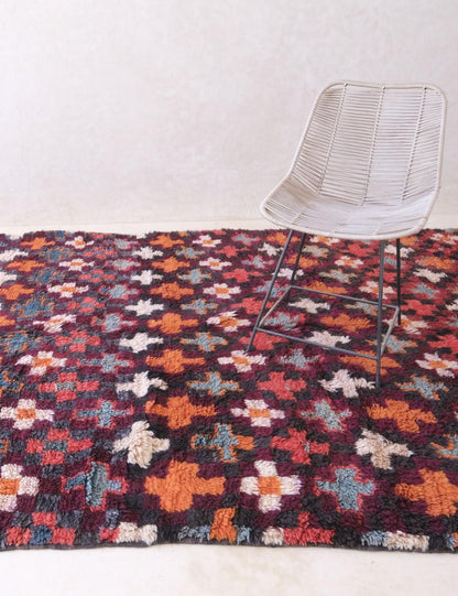 Colorful Moroccan Collectible Rug 15 x 6.1 ft / 457 x 187 cm - Surcoma