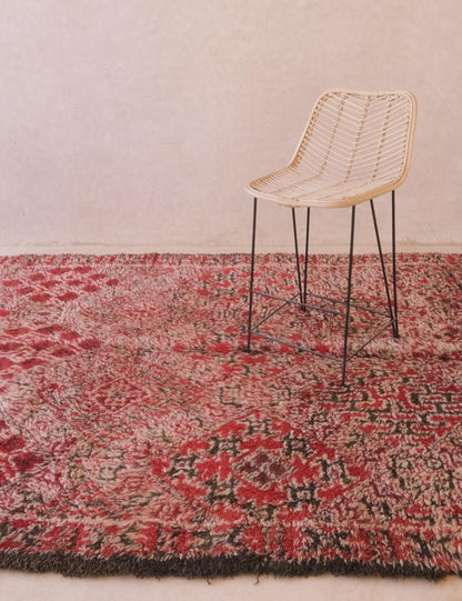 Moroccan Collectible Wool Rug 13.8 x 6.7 ft / 421 x 207 cm - Surcoma