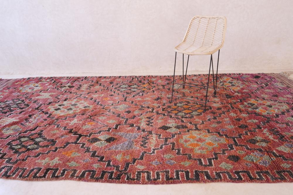 Moroccan Collector Wool Rug - 15.5 x 6.5 ft / 471 x 199 cm