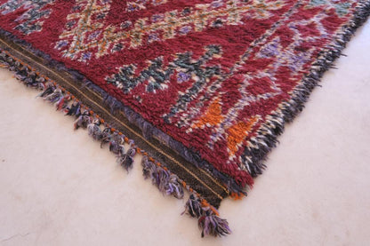 Moroccan Collector Red Rug 10.4 x 6.6 ft / 317 x 202 cm - Surcoma