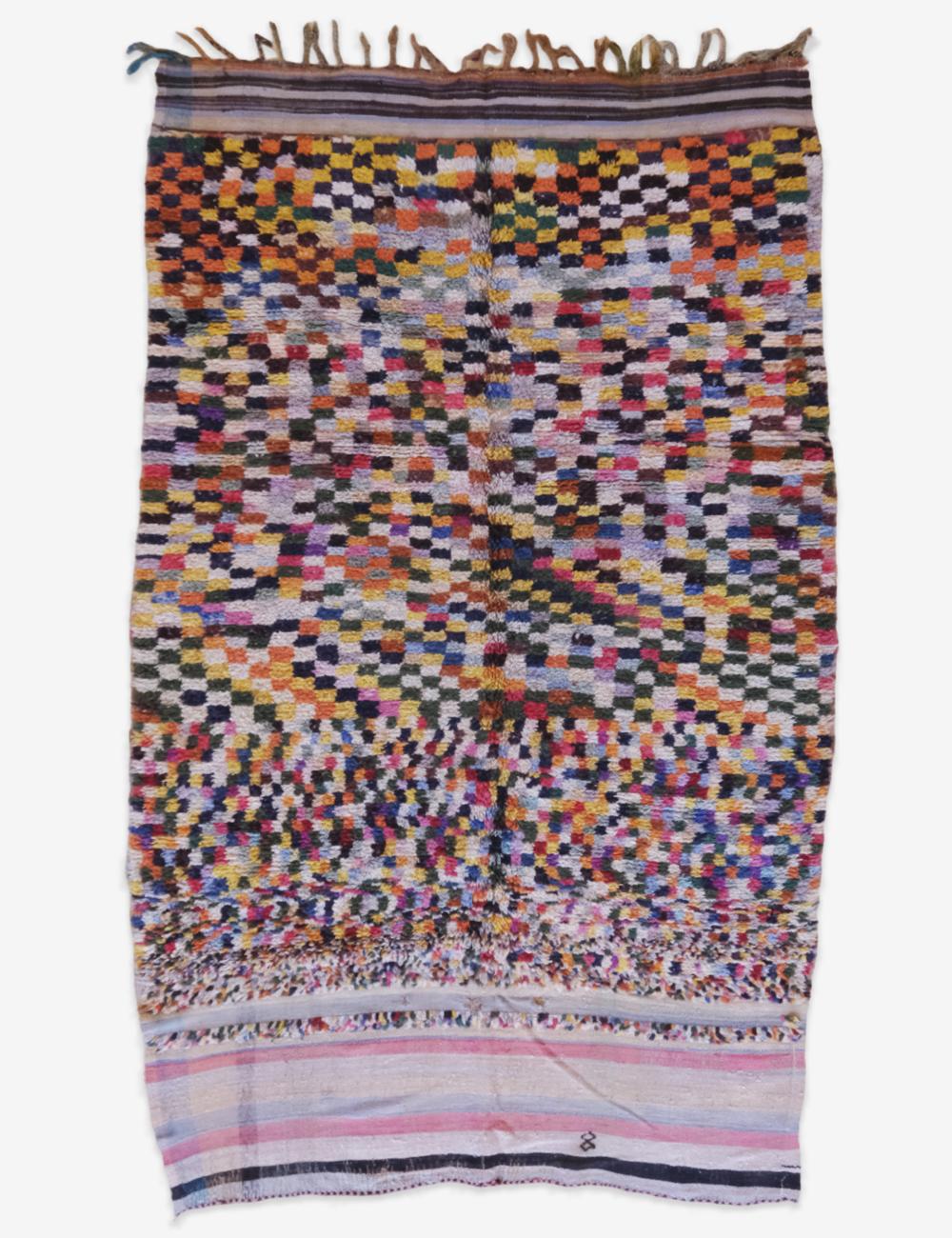 Moroccan Colorful Berber Rug 10.8 x 6.3 ft / 328 x 192 cm