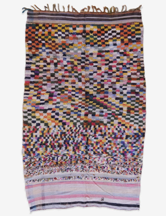 Moroccan Colorful Berber Rug 10.8 x 6.3 ft / 328 x 192 cm