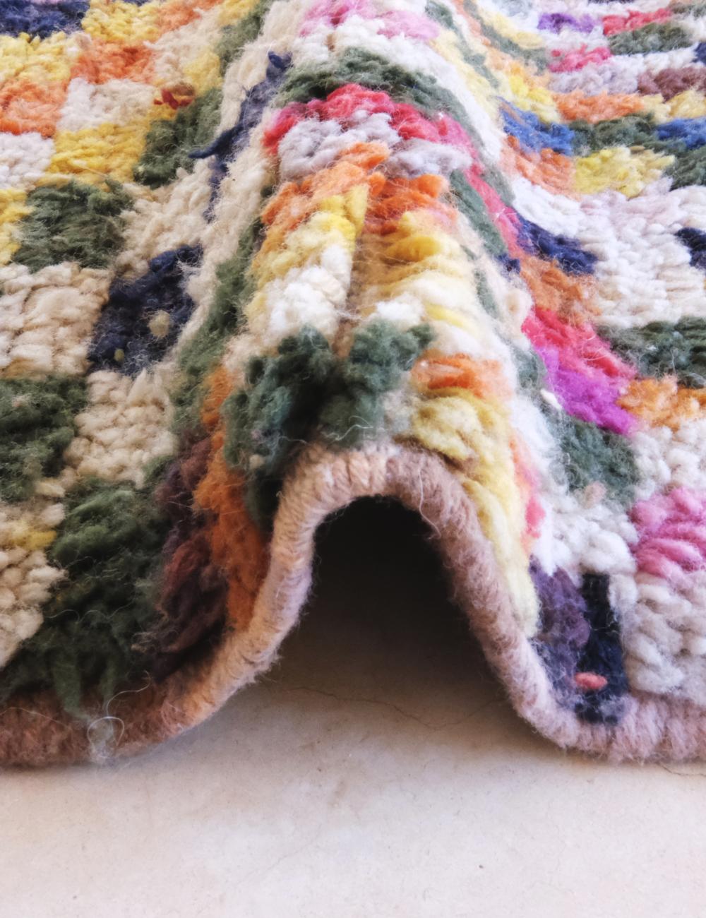 Moroccan Colorful Berber Rug 10.8 x 6.3 ft / 328 x 192 cm