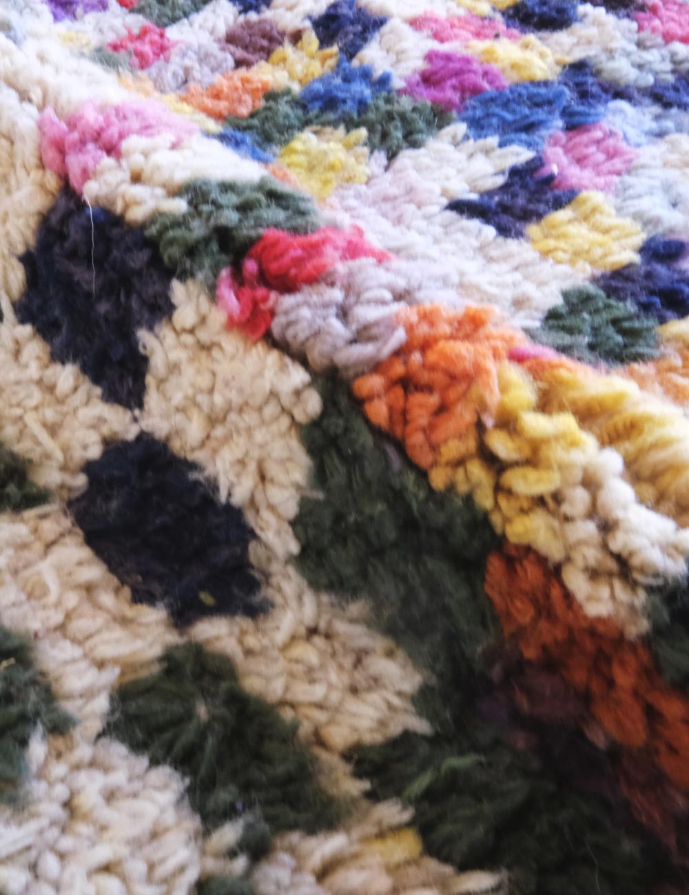 Moroccan Colorful Berber Rug 10.8 x 6.3 ft / 328 x 192 cm