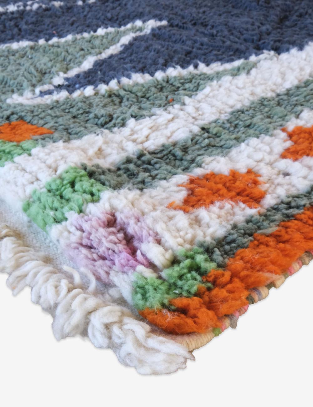 Customized Moroccan Diamond Rug