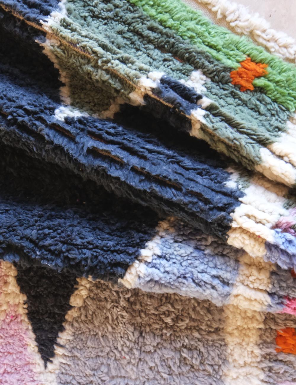 Customized Moroccan Diamond Rug