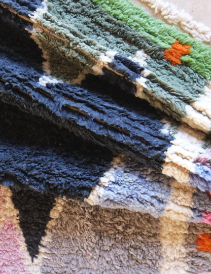 Customized Moroccan Diamond Rug