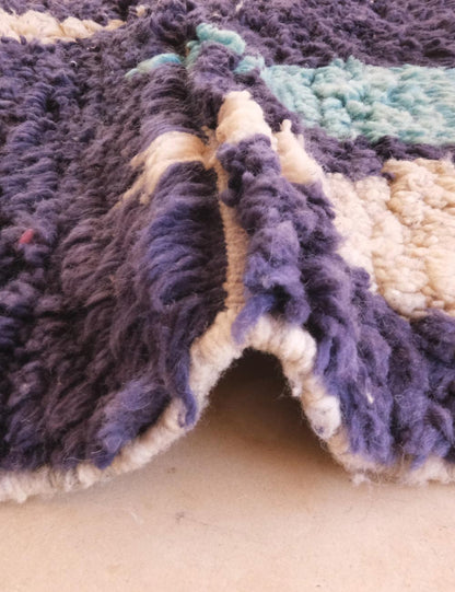 Bespoke Colorful Moroccan Rug - Echoes Of Love 54