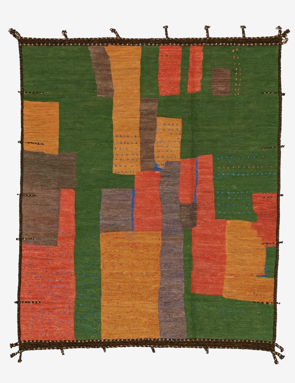 Abstract Beni Mrirt Moroccan Rug - forma 106