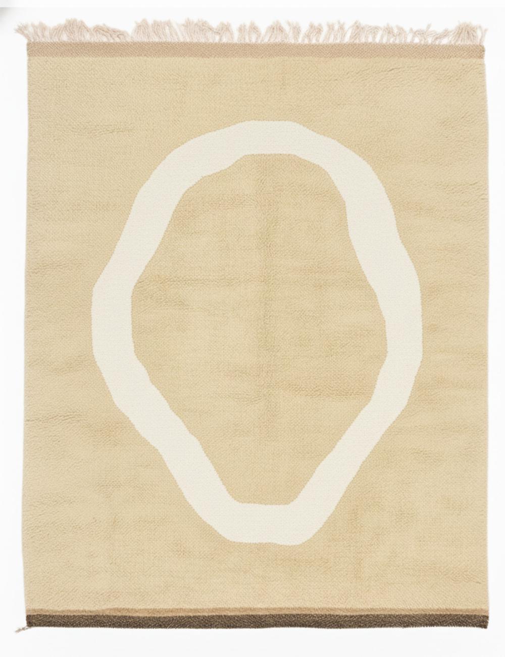 Abstract Beni Mrirt Moroccan Rug - forma 110