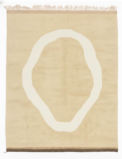Abstract Beni Mrirt Moroccan Rug - forma 110