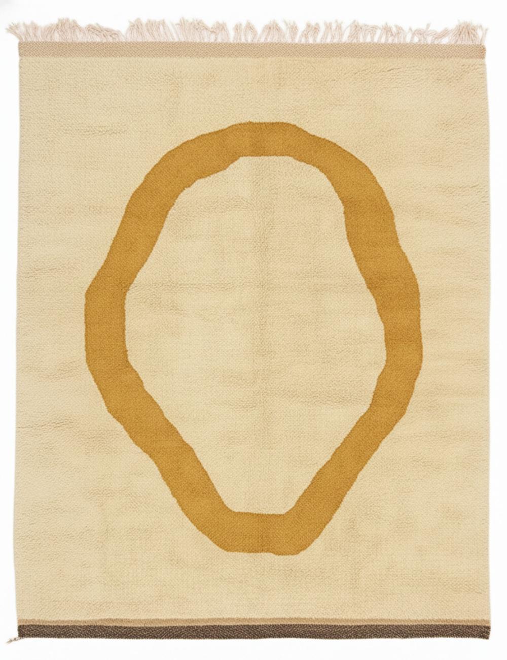 Abstract Beni Mrirt Moroccan Rug - forma 110