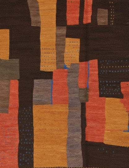 Abstract Beni Mrirt Moroccan Rug - forma 106
